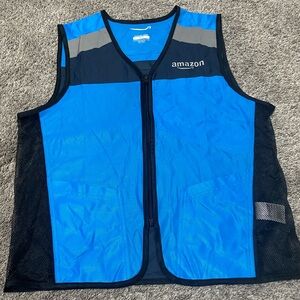 Amazon Luly yang vest Size Small/XS Unisex uniform delivery employee reflective